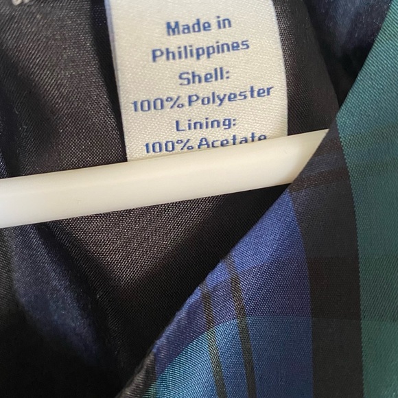 Vineyard Vines Green Plaid Dress - Picture 3 of 4